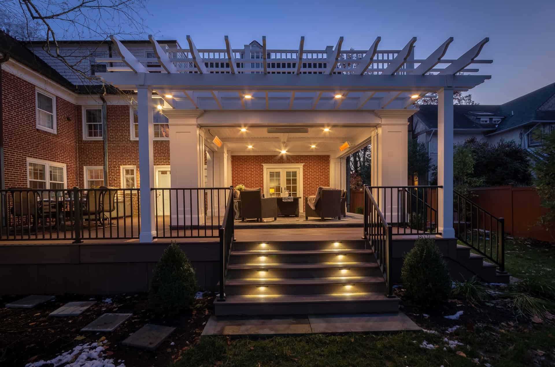 Custom Features Added To Pergolas