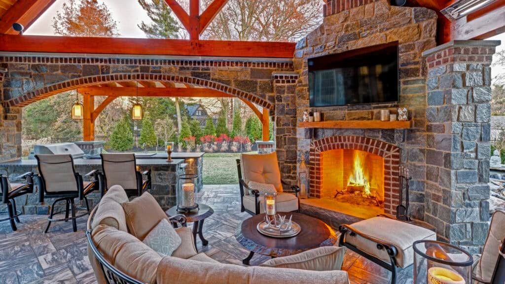 Custom Railings, Stairs, And Lighting For Pavilions