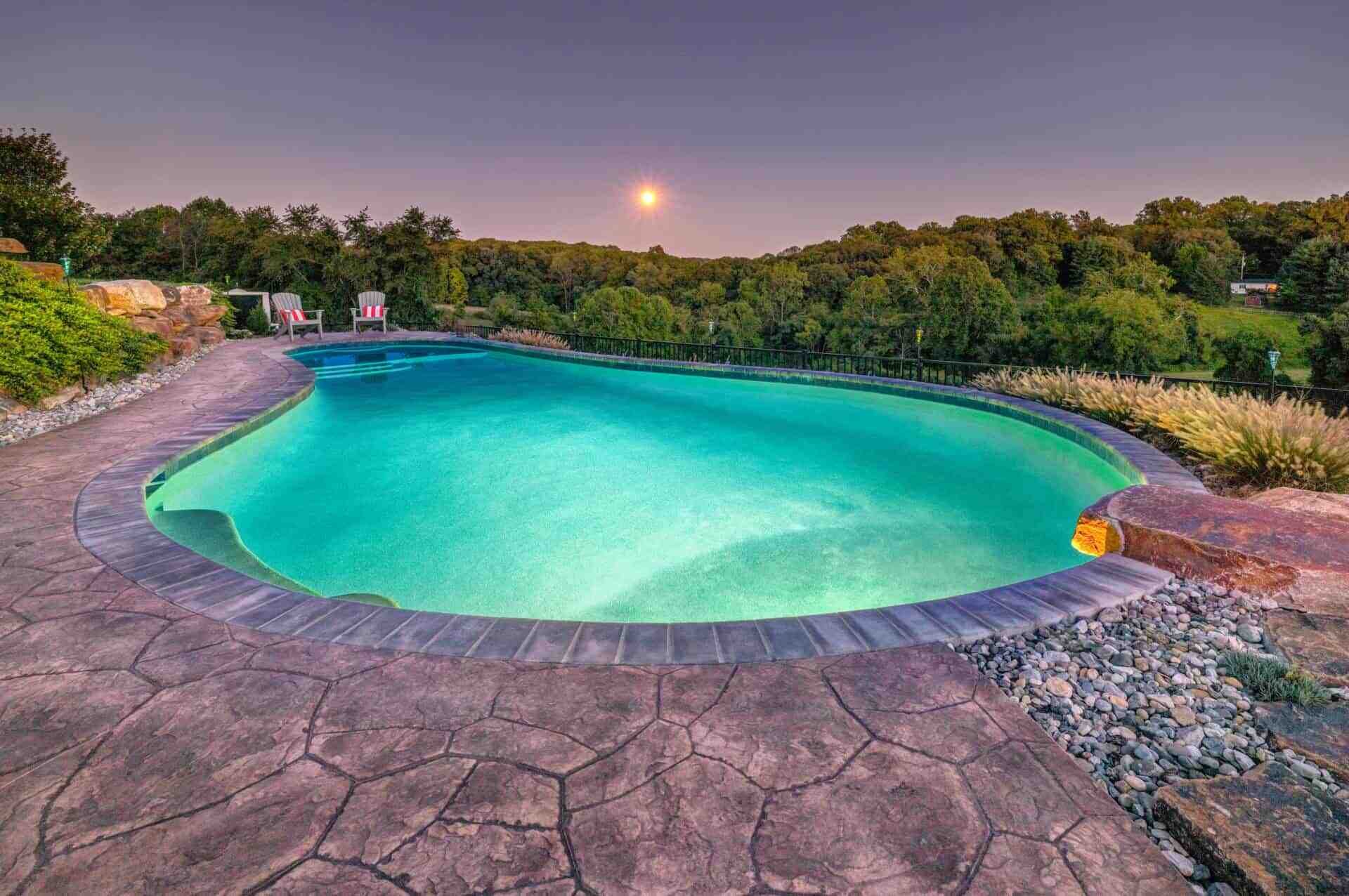 Decorative Stamped Concrete Is Easier To Install in Delaware County, PA