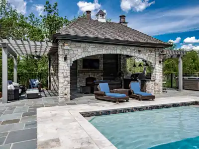 Outdoor Oasis with pool